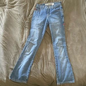Vintage late 90s MUDD Flair Jeans With cargo loop